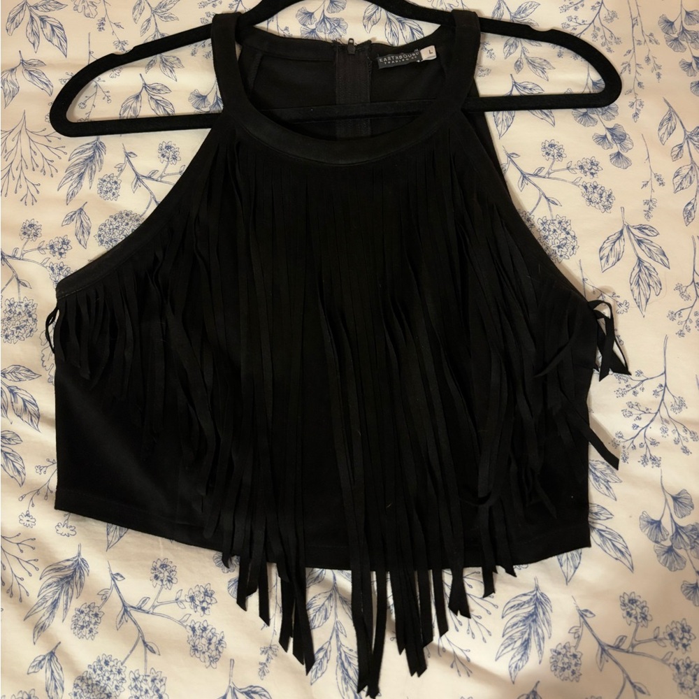 Fringe tank top
